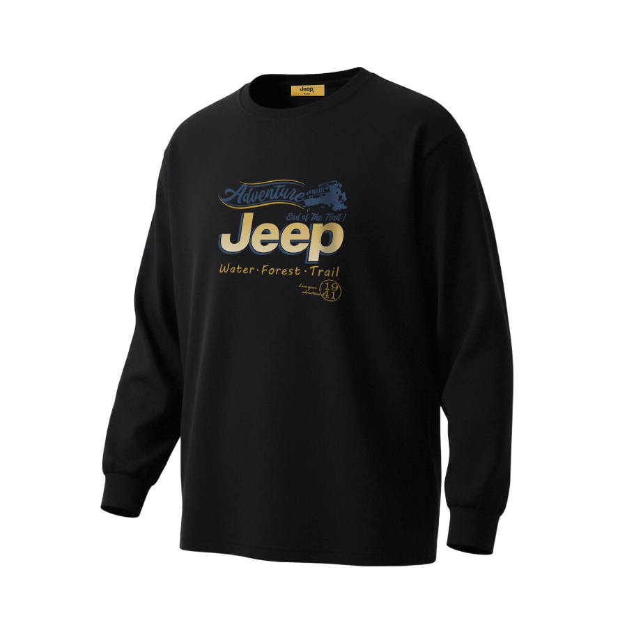 Jeep T Shirts Unisex Crew Neck Moderate Straight Fit