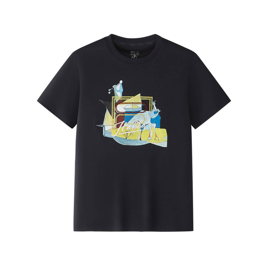 FILA KIDS Short Sleeved Legend Blue Kids'