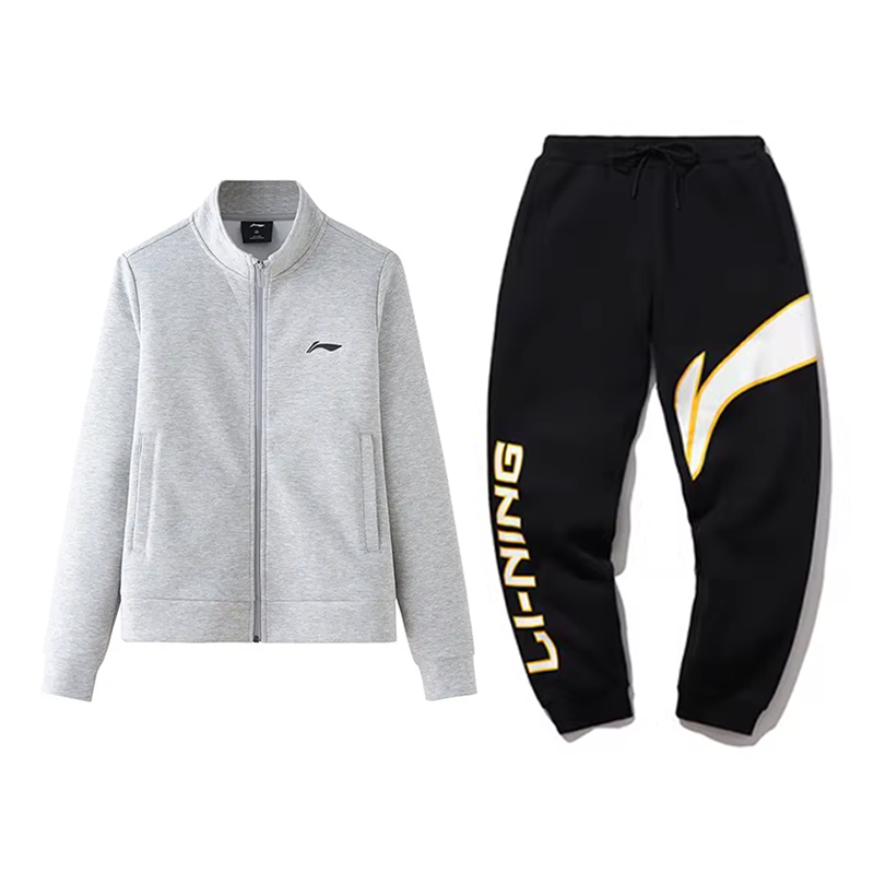 Li-Ning Li Ning Casual Sportswear Unisex Coin Gray+Black
