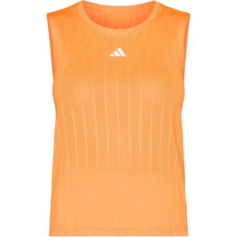 Adidas Adidas Tank Tops Women's Orange Crew Neck Other