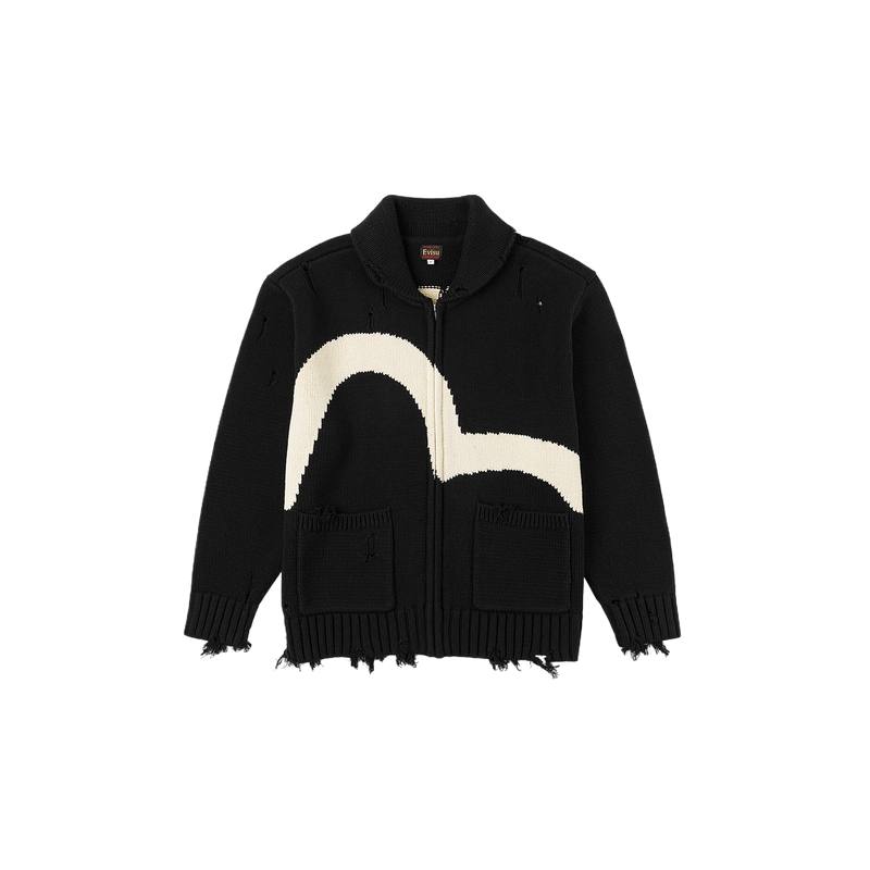 EVISU EVISU Jackets Men's Black Lapel Moderate Other