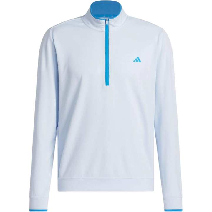 Adidas Adidas Sweatshirts Men's Light Blue Stand Collar Moderate