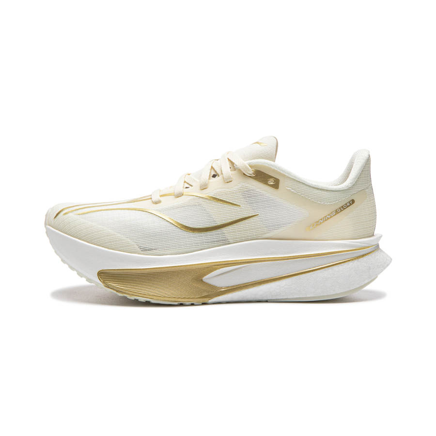 Li-Ning Li Ning Feidian 6 Challenger Low top Casual Running Shoes Women's Ecru