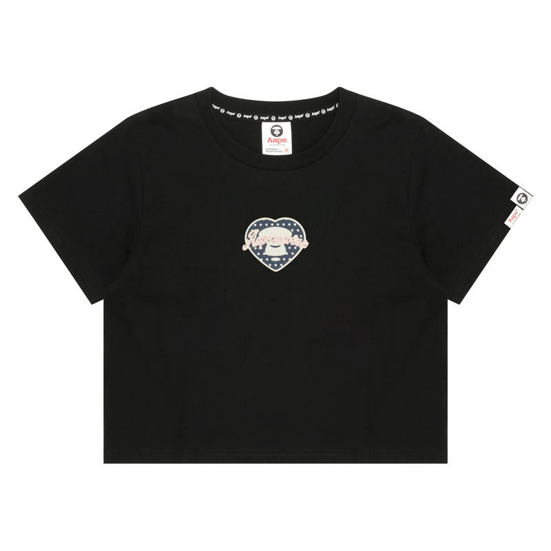 Aape heart-motif T-shirt