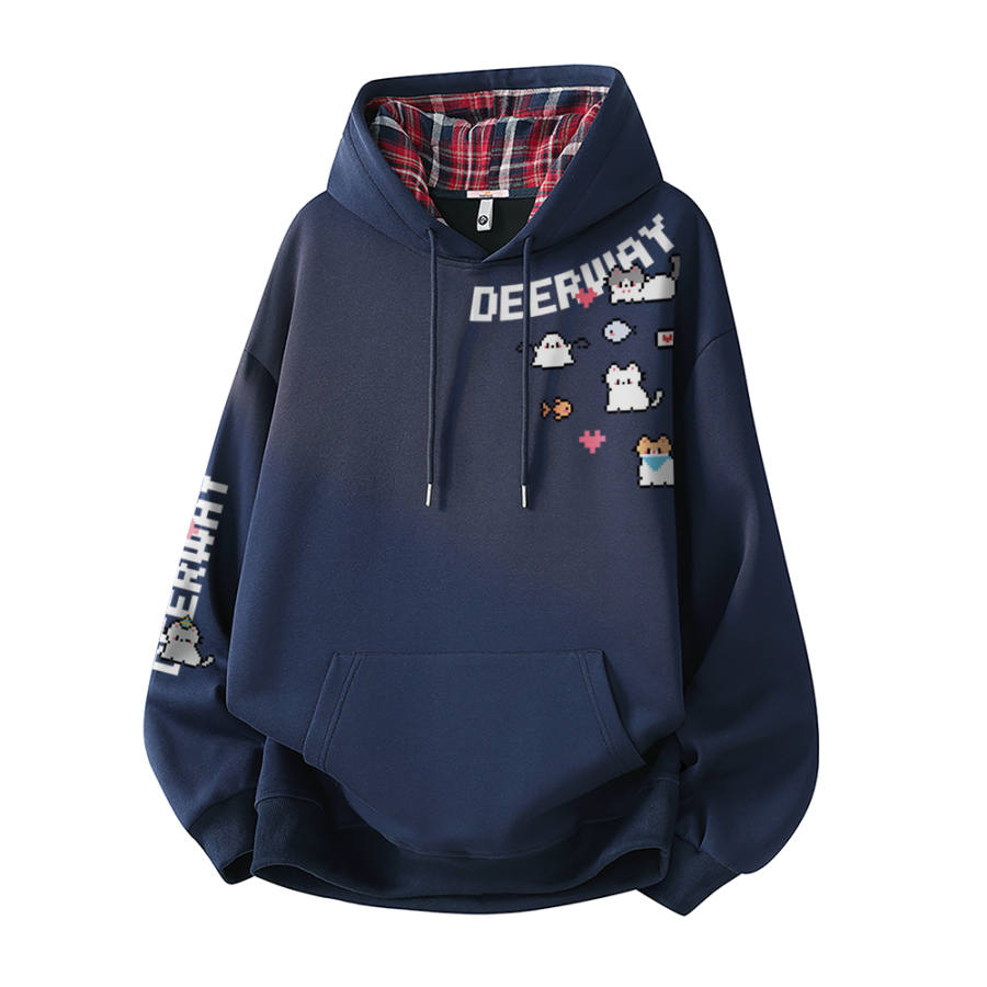 DEERWAY Sweatshirts Unisex Hooded Moderate Regular