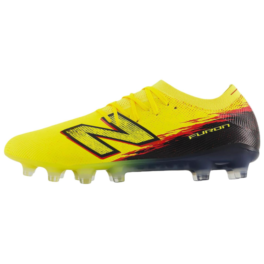 New Balance New Balance FURON ELITE V8 Artificial Turf Soccer Shoes Men's Bright Yellow