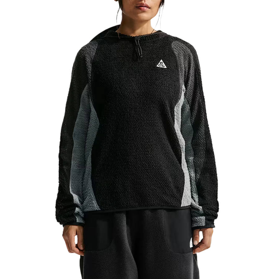 Nike Nike ACG T Shirts Unisex Black/Charcoal Gray/Cool Gray/Peak White Crew Neck Moderate