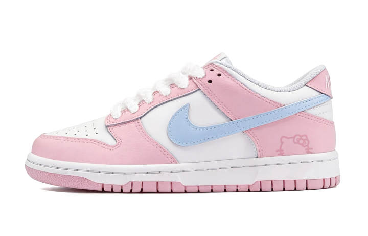 Nike Nike Dunk Pink Kitten Whispers Slip Resistant Cushioning Slip Resistant Cushioning Low top Skateboard Shoes Women's