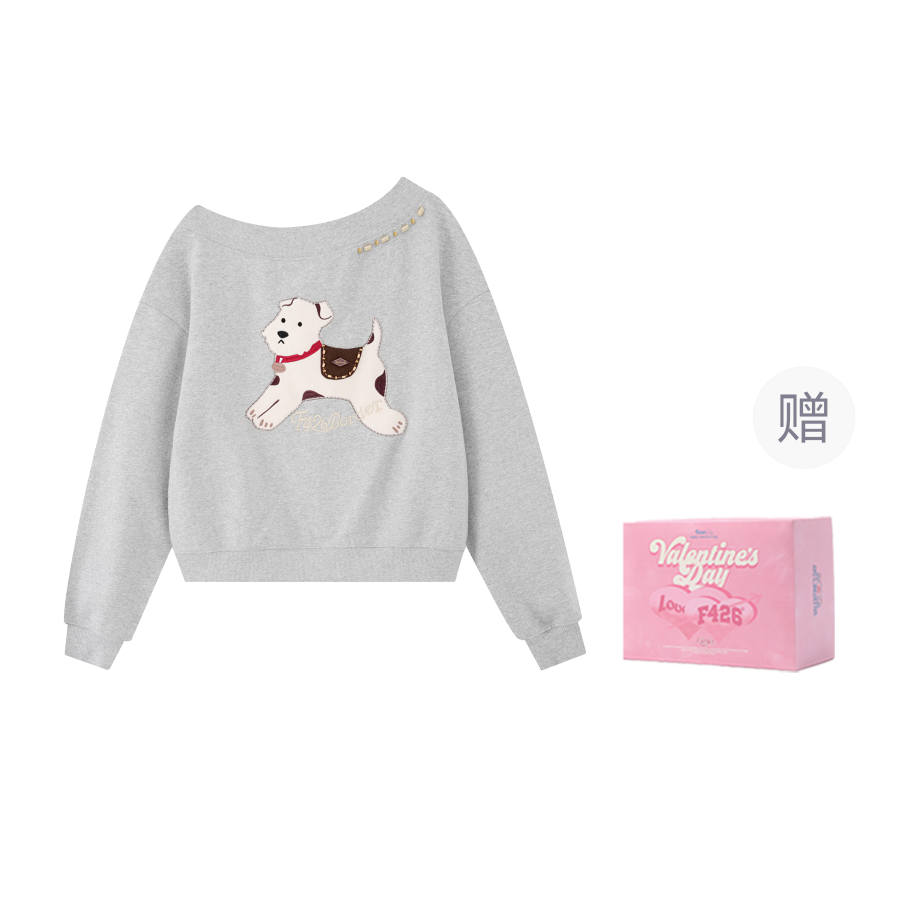 F426 F426 Sweatshirts Unisex Asymmetrical Collar Thin Other