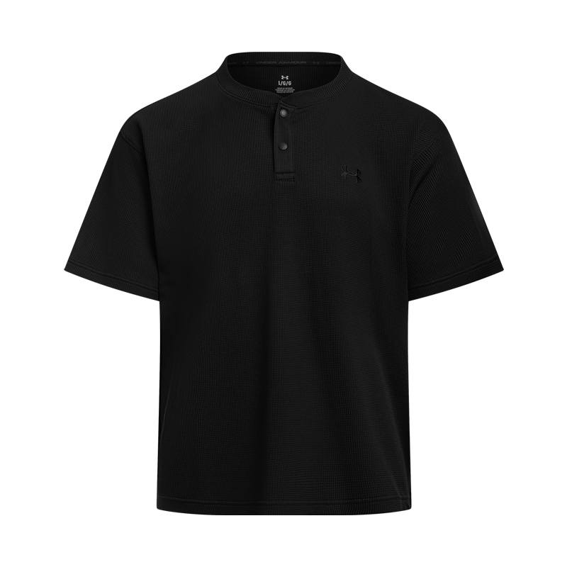 Under Armour APAC EF Waffle Short Sleeved T Shirts Men's Black