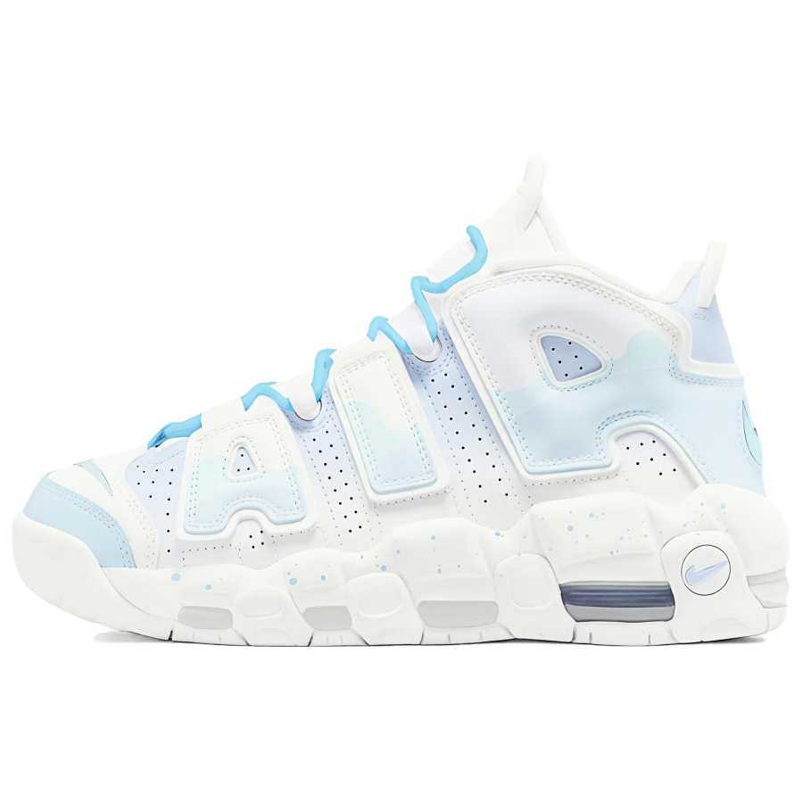 Nike Nike Air More Uptempo Maris Sal Boba Leather White Abrasion Resistant Slip Resistant Abrasion Resistant Slip Resistant