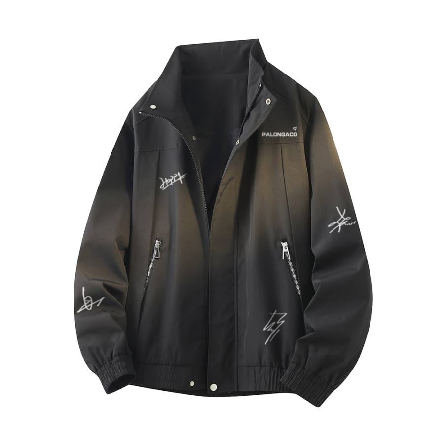 PAL ONGACO Jackets Unisex Stand Collar Moderate