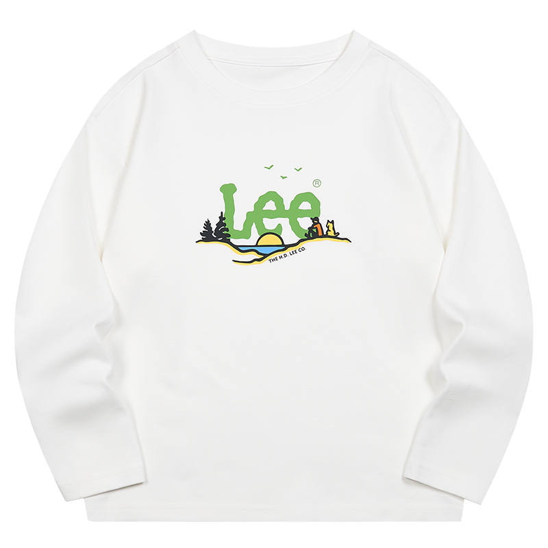 LEE KIDS Grade School T Shirts Crew Neck Moderate