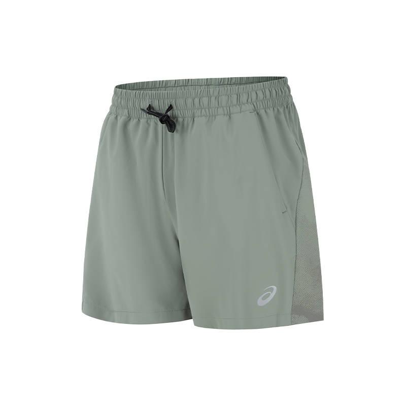 ASICS Sports Shorts Men's Grass Green Moderate
