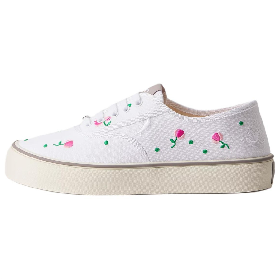 DIOR DIOR Saltwind Low top Canvas Shoes Men's Cream White