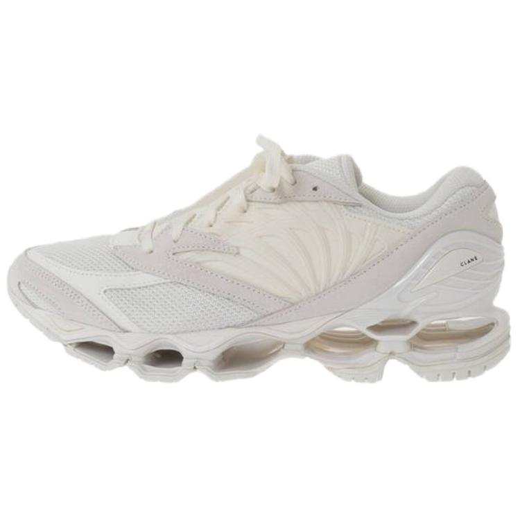 Mizuno CLANE x Mizuno Wave Prophecy LS Abrasion Resistant Abrasion Resistant Running Shoes Unisex Ecru