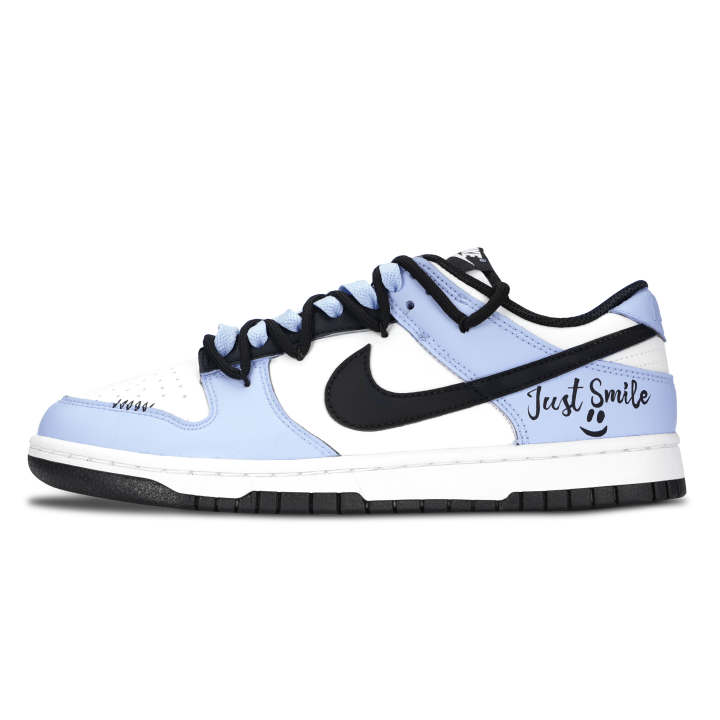 Nike Nike Dunk Black White, A Slight Smile Abrasion Resistant Slip Resistant Abrasion Resistant Slip Resistant Low top