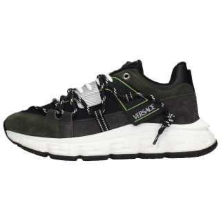 VERSACE Low top Casual Shoes 4.5cm Men's Gray
