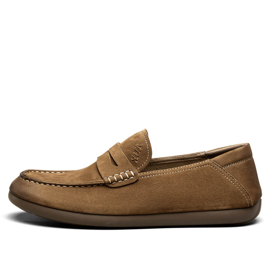 YEARCON YEARCON Top Grain Cow Leather Loafers Men's
