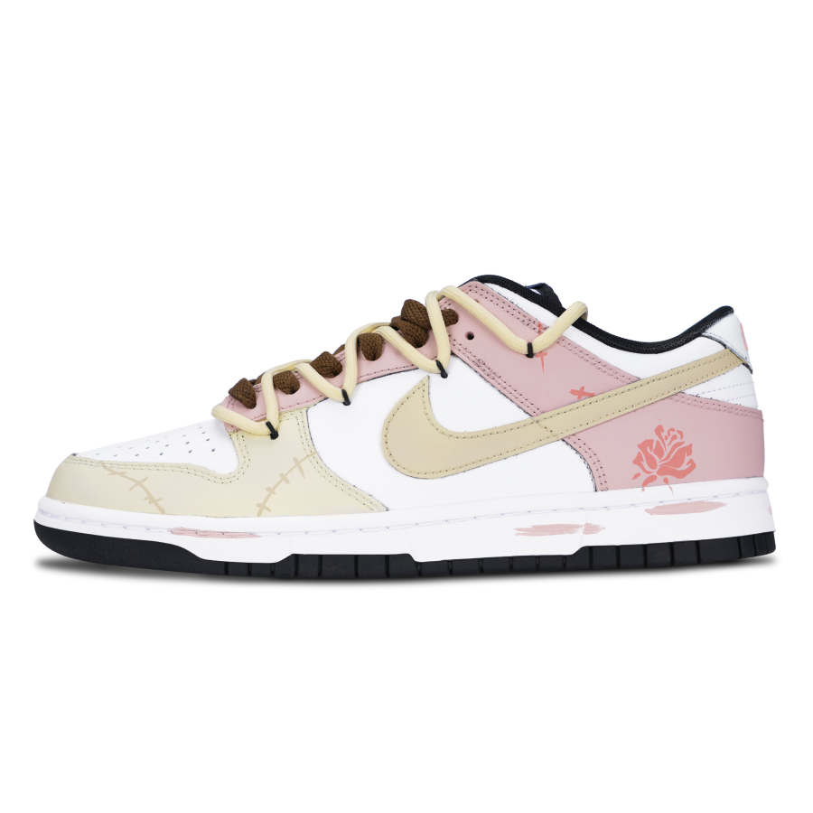 Nike Nike Dunk Black White, Thorny Rose Abrasion Resistant Slip Resistant Abrasion Resistant Slip Resistant Low top