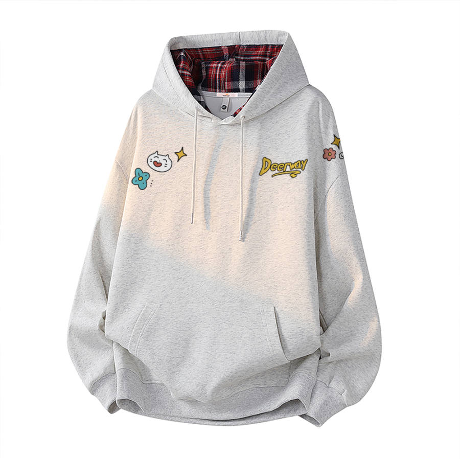 DEERWAY DEERWAY Sweatshirts Unisex Hooded Moderate Regular