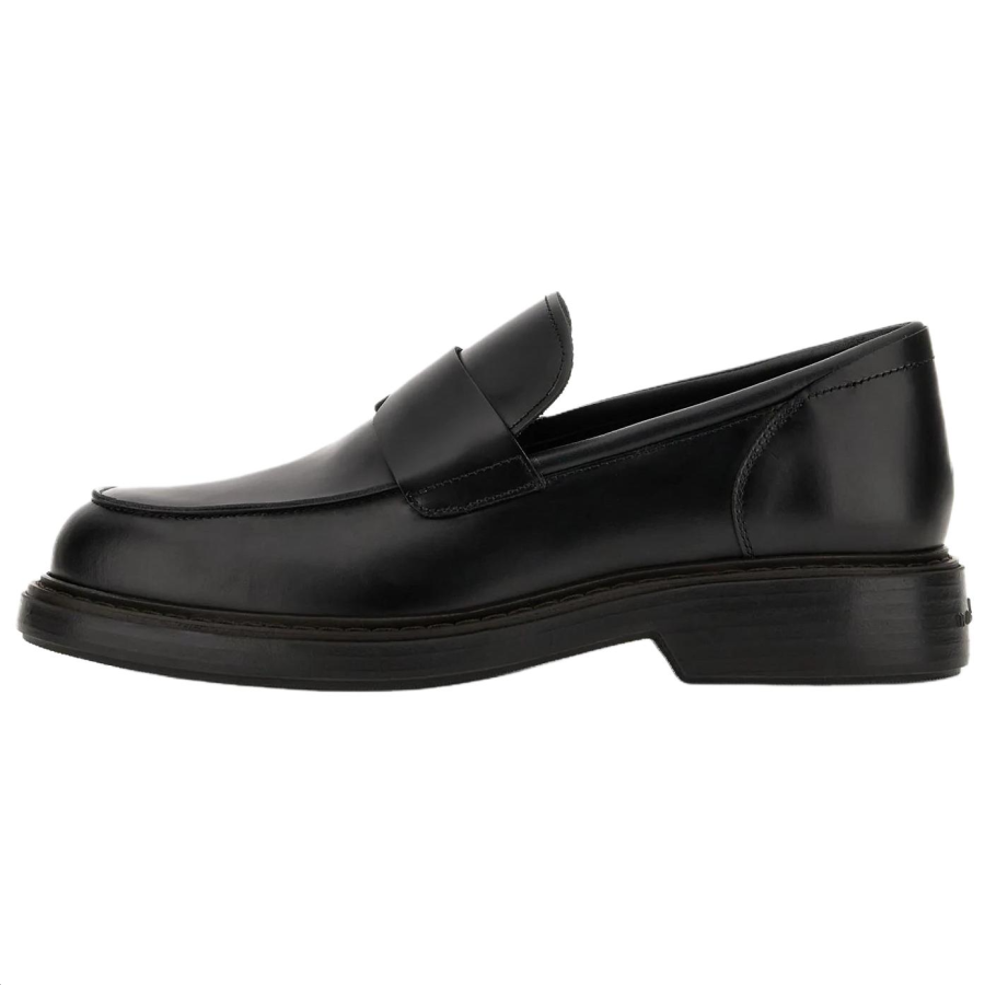 HOGAN H704 Loafers 5CM Men's Black