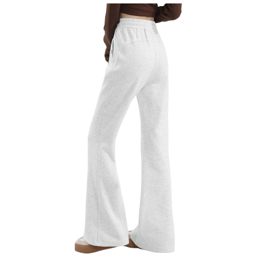 MINISO Casual Pants Women's Thickened And Fleece Lined Bootcut Pants