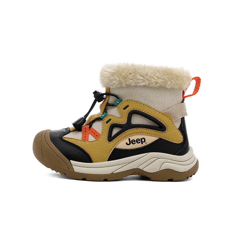 Jeep Winter Warmth Small Volcano, Thickened And Fleece Lined Temperature Lock, Everyday Campus Wear For Outings