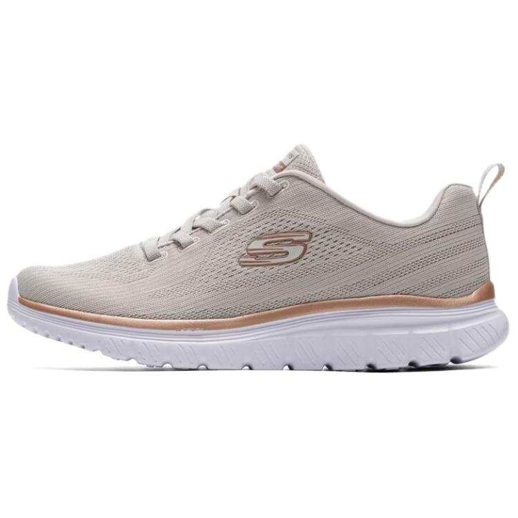Skechers GRACEFUL 4.0 Fabric Running Shoes Women's Beige