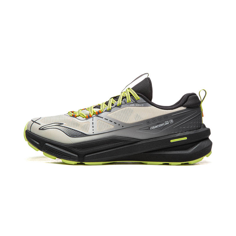 Li-Ning Li Ning Outdoor CF Tracing, Xinglan Support Rebound Abrasion Resistant Breathable Low top Hiking Mountaineering Shoes