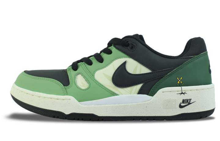 Nike Nike Full Force Low top Skateboard Shoes Men's White Green