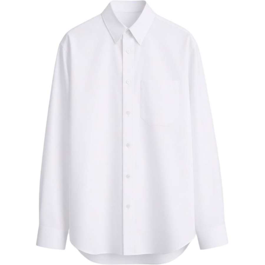 DIOR DIOR Shirts Men's White Lapel Moderate