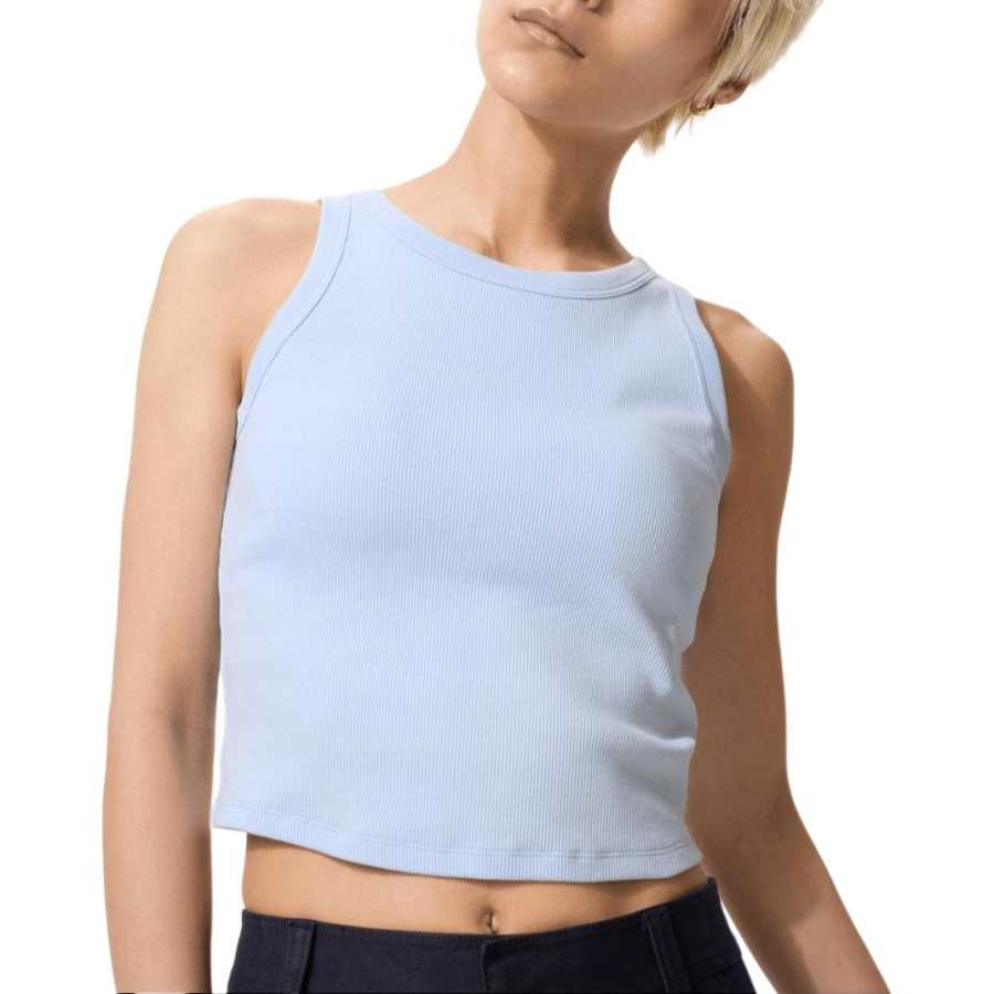 UNIQLO SS26 Tank Tops Women's Light Blue Moderate Other