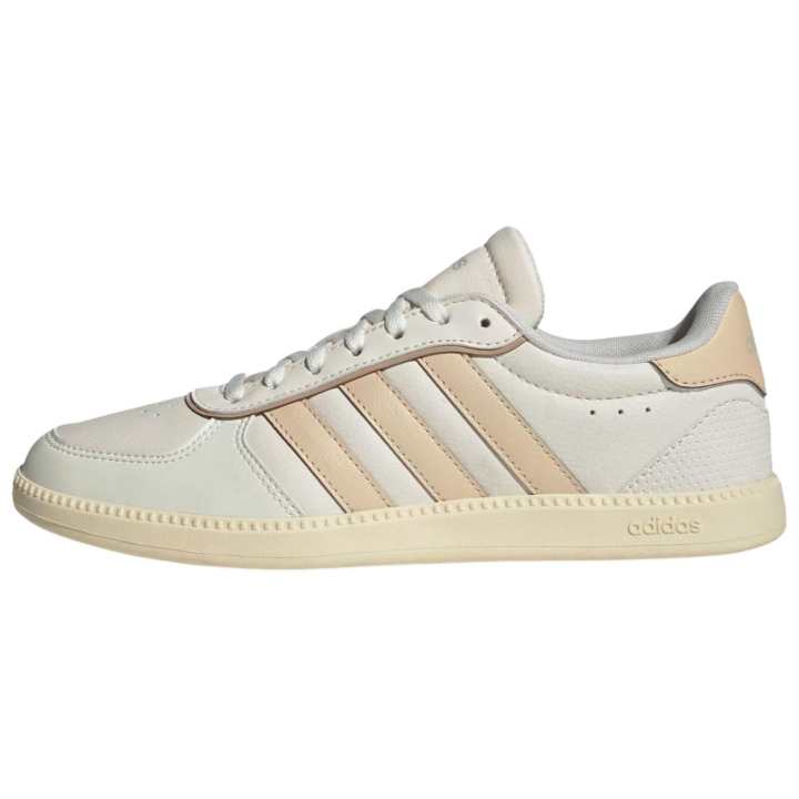Adidas Adidas BREAKNET SLEEK Breathable Skateboard Shoes Women's Ecru