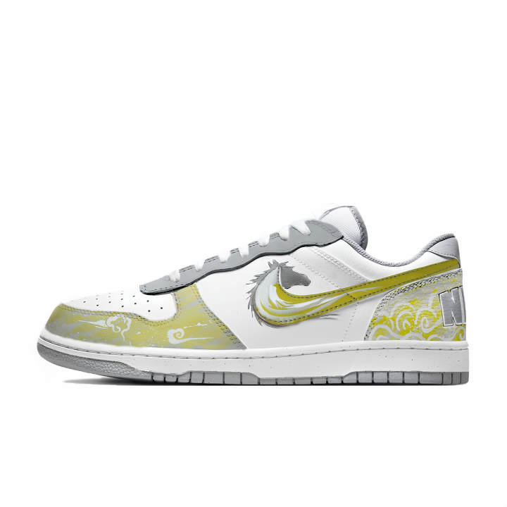 Nike Nike Big Cloud Gallop Shadow PU Synthetic Leather Abrasion Resistant Height Increasing