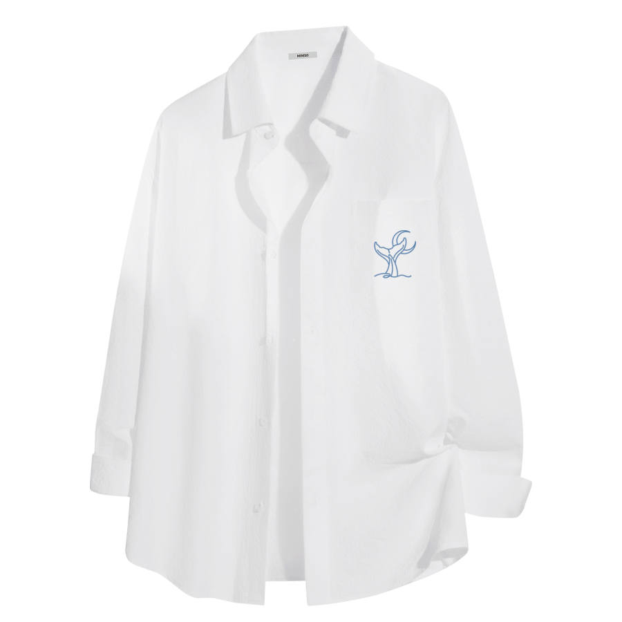 MINISO MINISO Shirts Unisex Lapel Moderate Shirt