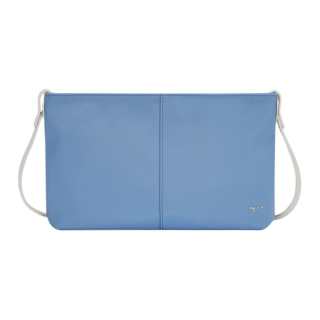Agnes B. Nylon Crossbody Bag, Shoulder Bag Small Women's Black/Blue