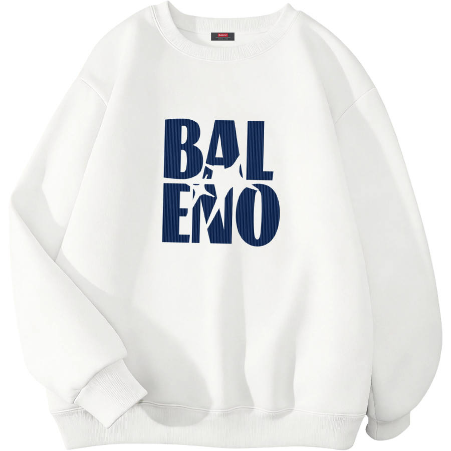 BALENO Sweatshirts Women's Crew Neck Moderate Heavyweight