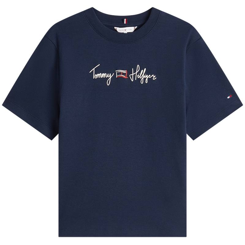 Tommy Hilfiger T Shirts Women's Crew Neck Moderate Other