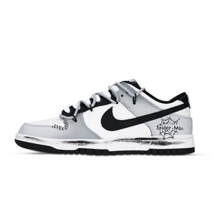 Nike Nike Dunk Black White, Spider Web Disk Slip Resistant Abrasion Resistant Slip Resistant Abrasion Resistant Low top