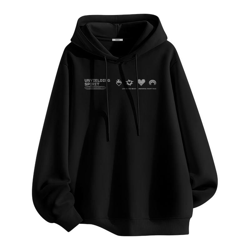 MINISO Sweatshirts Unisex Hooded Moderate Heavyweight
