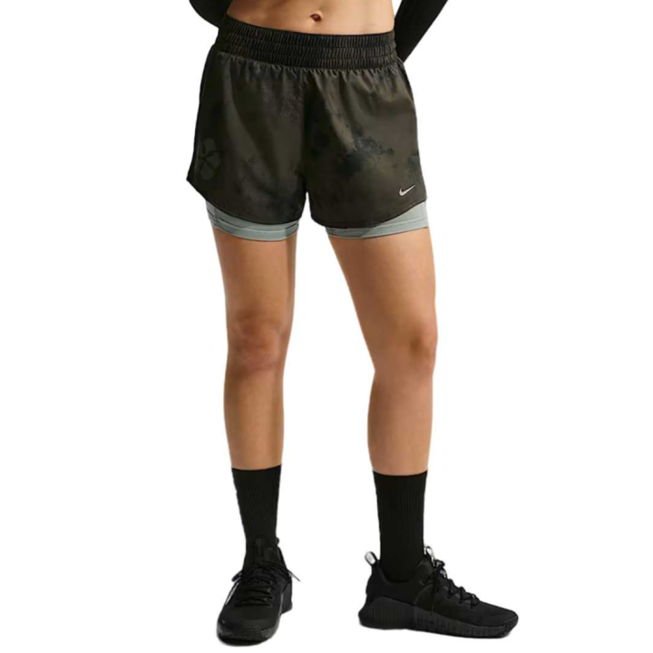 Nike Nike Sports Shorts Women's Black Moderate Mock Two Piece