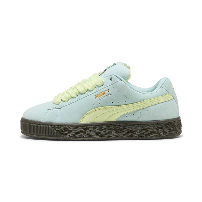 PUMA Suede XL Suede Skateboard Shoes Unisex Blue