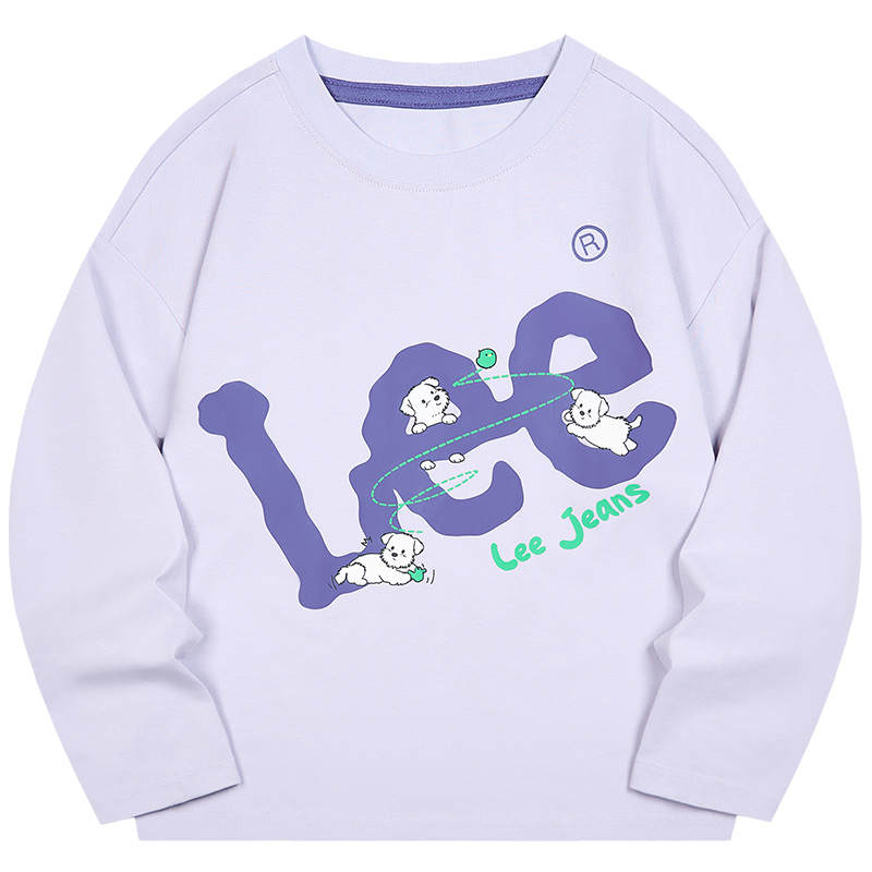 LEE KIDS Grade School T Shirts Crew Neck Moderate