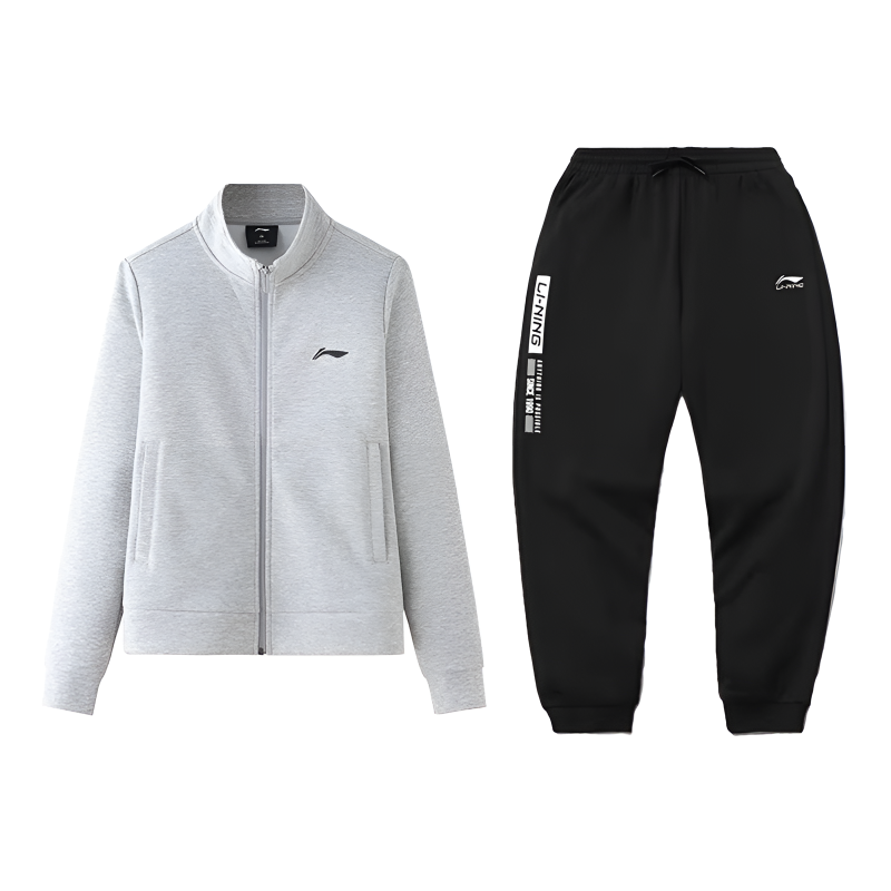 Li-Ning Li Ning Casual Sportswear Unisex Coin Gray+Black