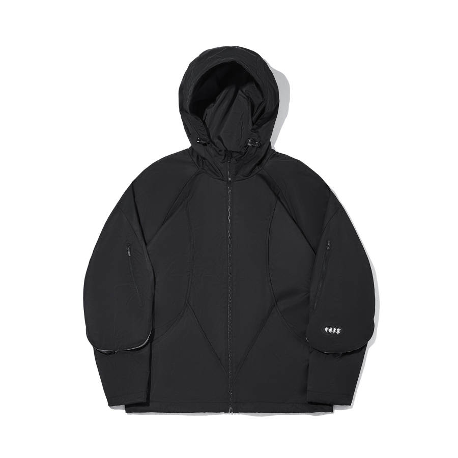 Li-Ning Li Ning Jackets Men's Black/Elegant Gray Moderate