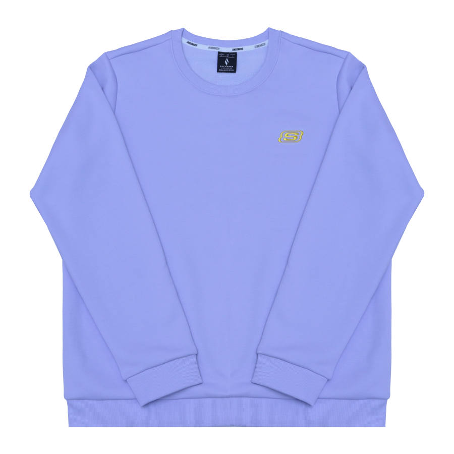 Skechers Sweatshirts Women's Photinia Purple Crew Neck Moderate