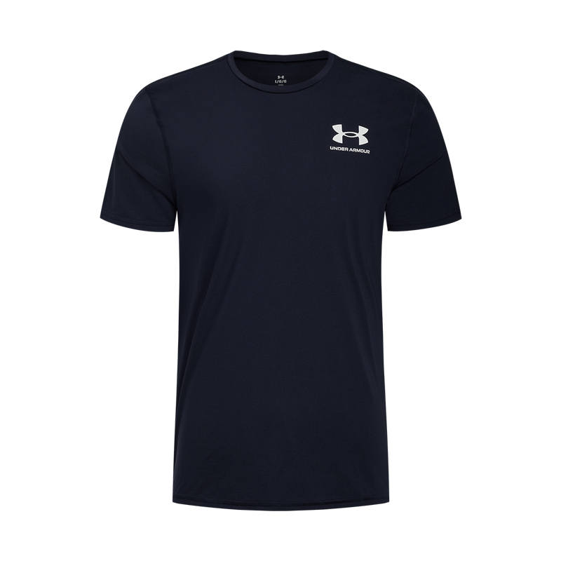 Under Armour HeatGear Short Sleeved T Shirts Men's Navy Blue