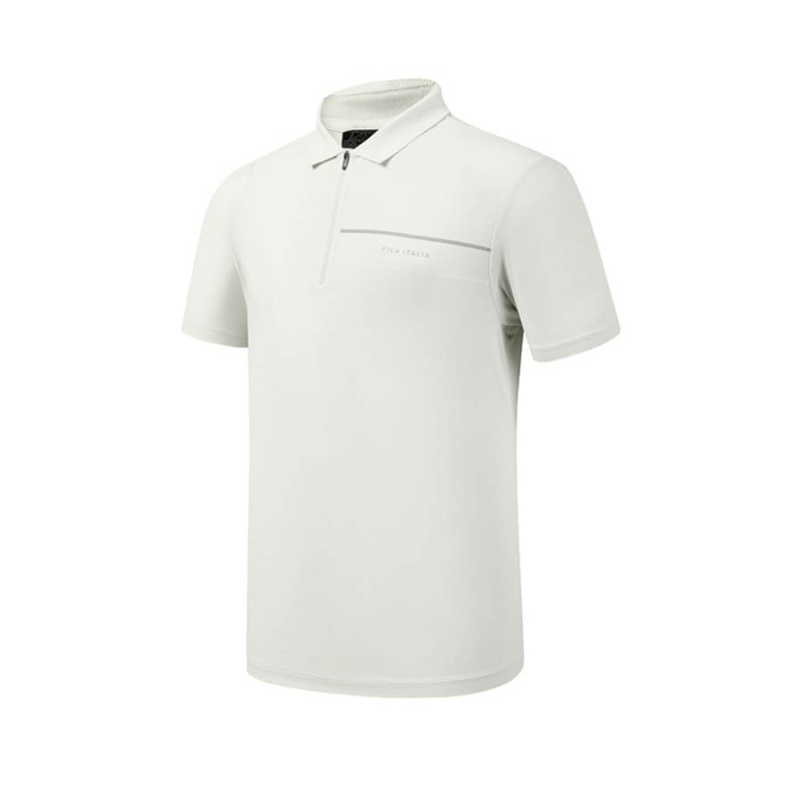 FILA Golf Polo Shirt Men's Morning Dew Gray