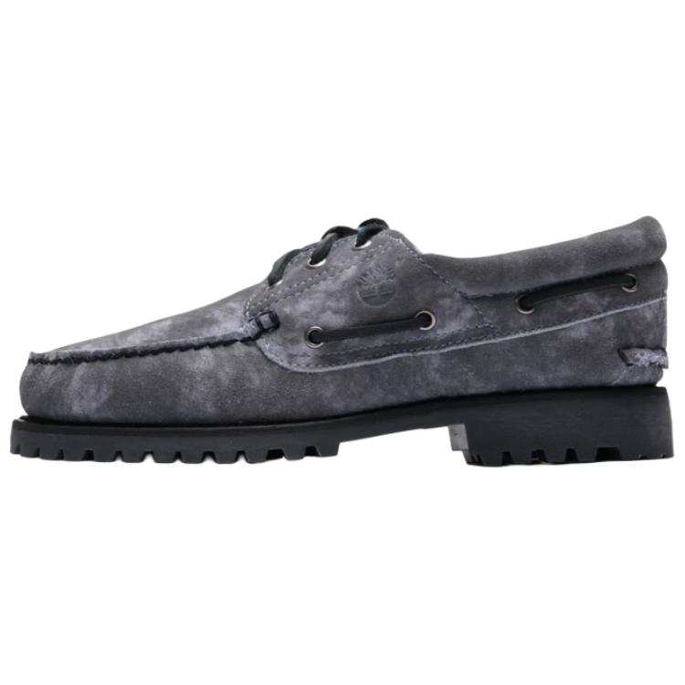 Timberland AUTHENTICS Collection Boat Shoes Men's Dark Gray